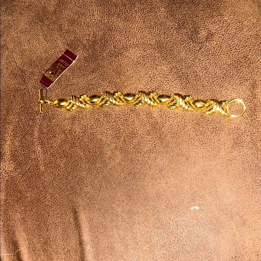 Anne Klein Twisted Gold Bracelet NWT